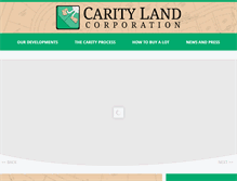 Tablet Screenshot of carityland.com